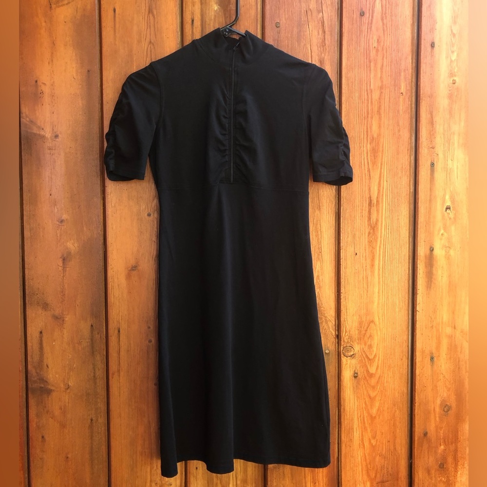 Athleta| Black Midi Dress